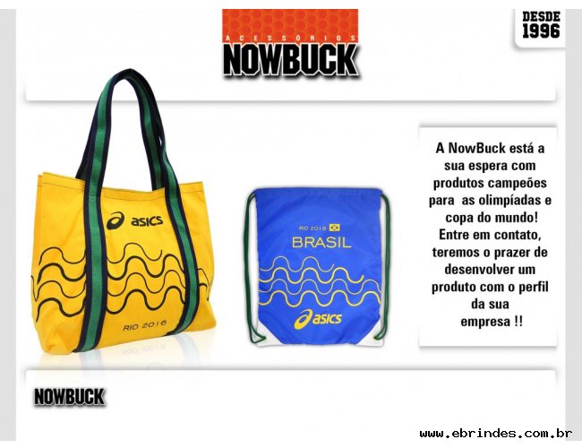 BOLSAS E SACOLAS - NOWBUCK - COPA DO MUNDO